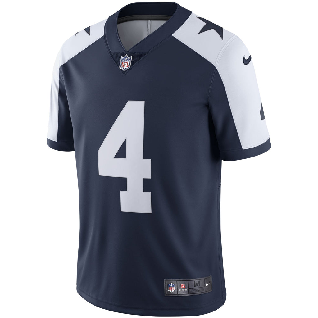 Dallas Cowboys Dak Prescott Nike White Vapor Limited Player Jersey