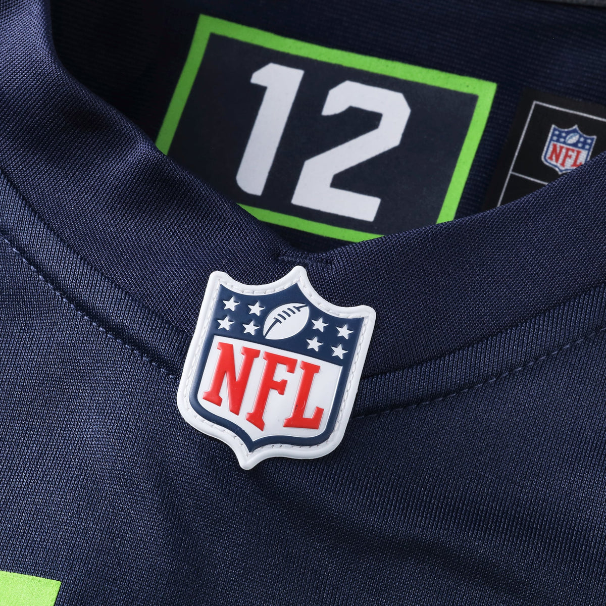 Seattle Seahawks Derick Hall Nike College Navy Game Jersey