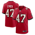 Tampa Bay Buccaneers John Lynch Nike Red Retired Player Game Jersey