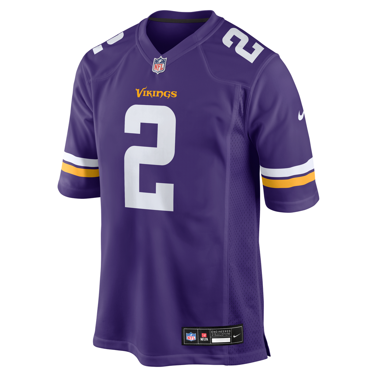 Minnesota Vikings Isaiah Rodgers Nike Purple Team Game Jersey