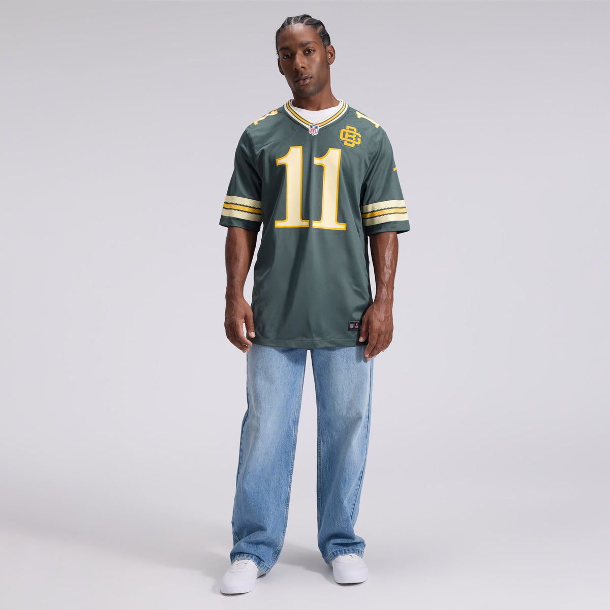 Green Bay Packers Jayden Reed Nike Green 2026 Rivalries Collection Game Jersey