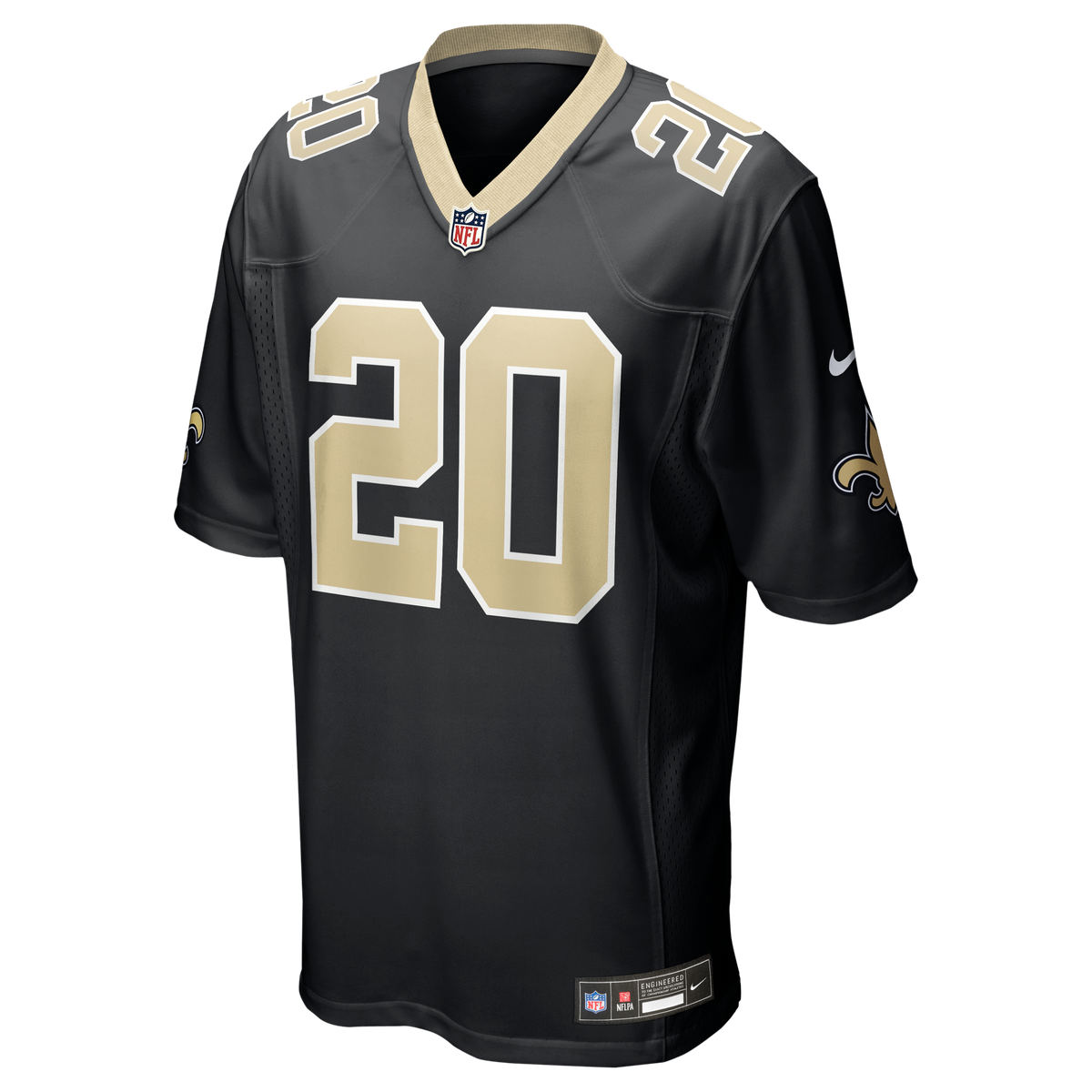 New Orleans Saints Pete Werner Nike Black Game Jersey