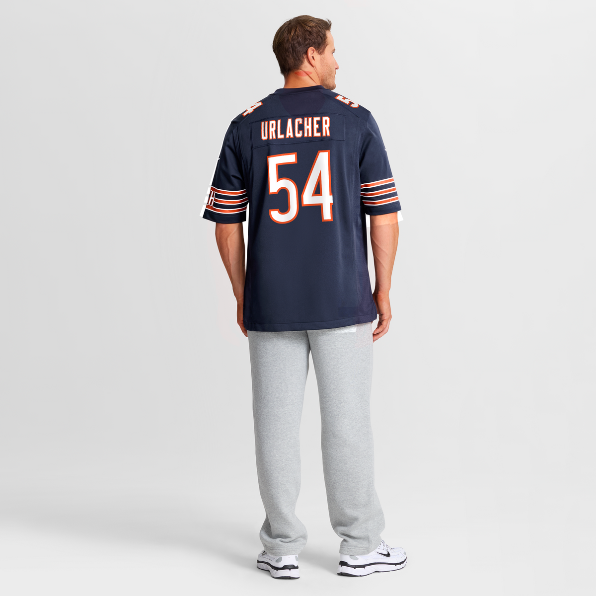 Chicago Bears Brian Urlacher Nike White Retired Player Game Jersey