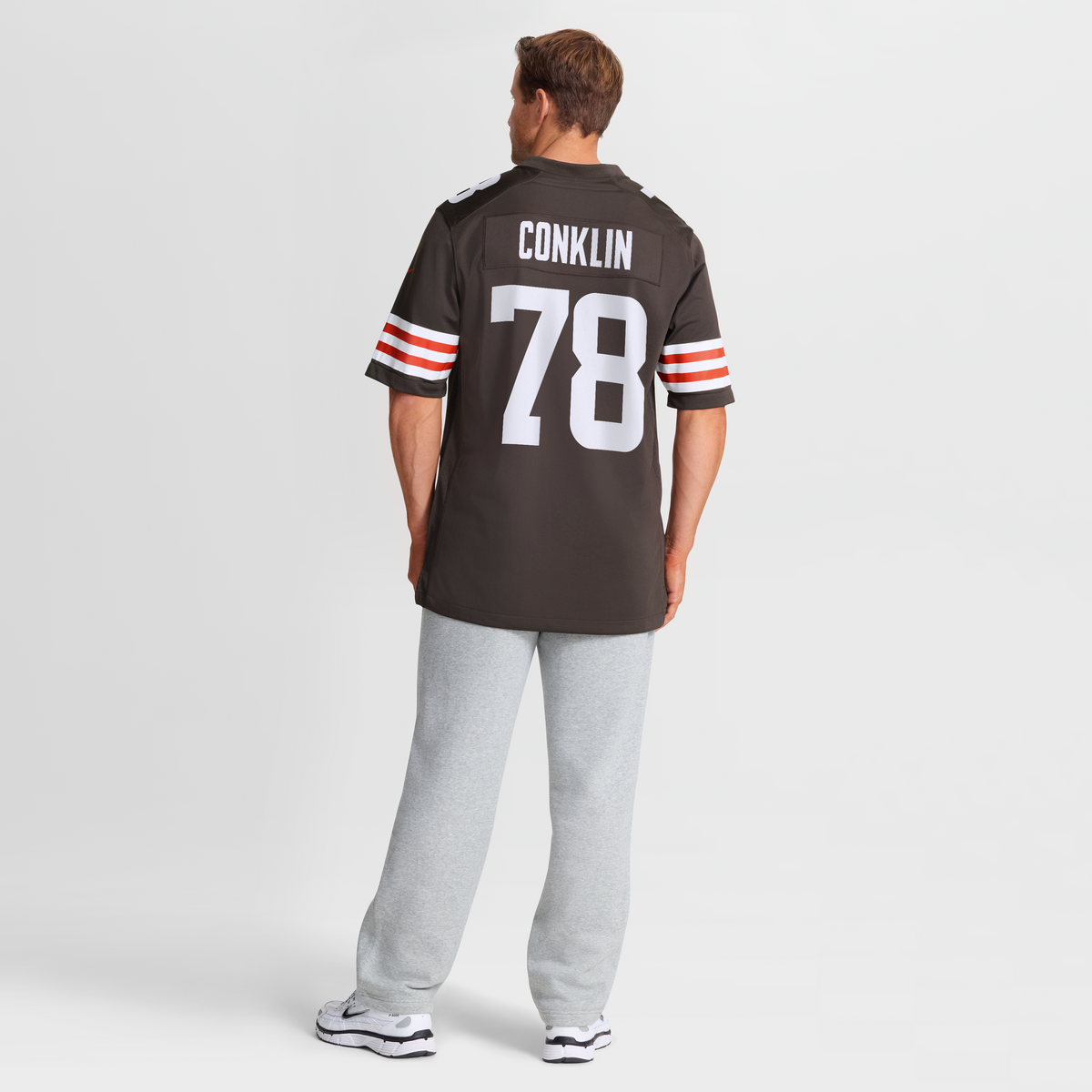 Cleveland Browns Jack Conklin Nike Brown Game Player Jersey