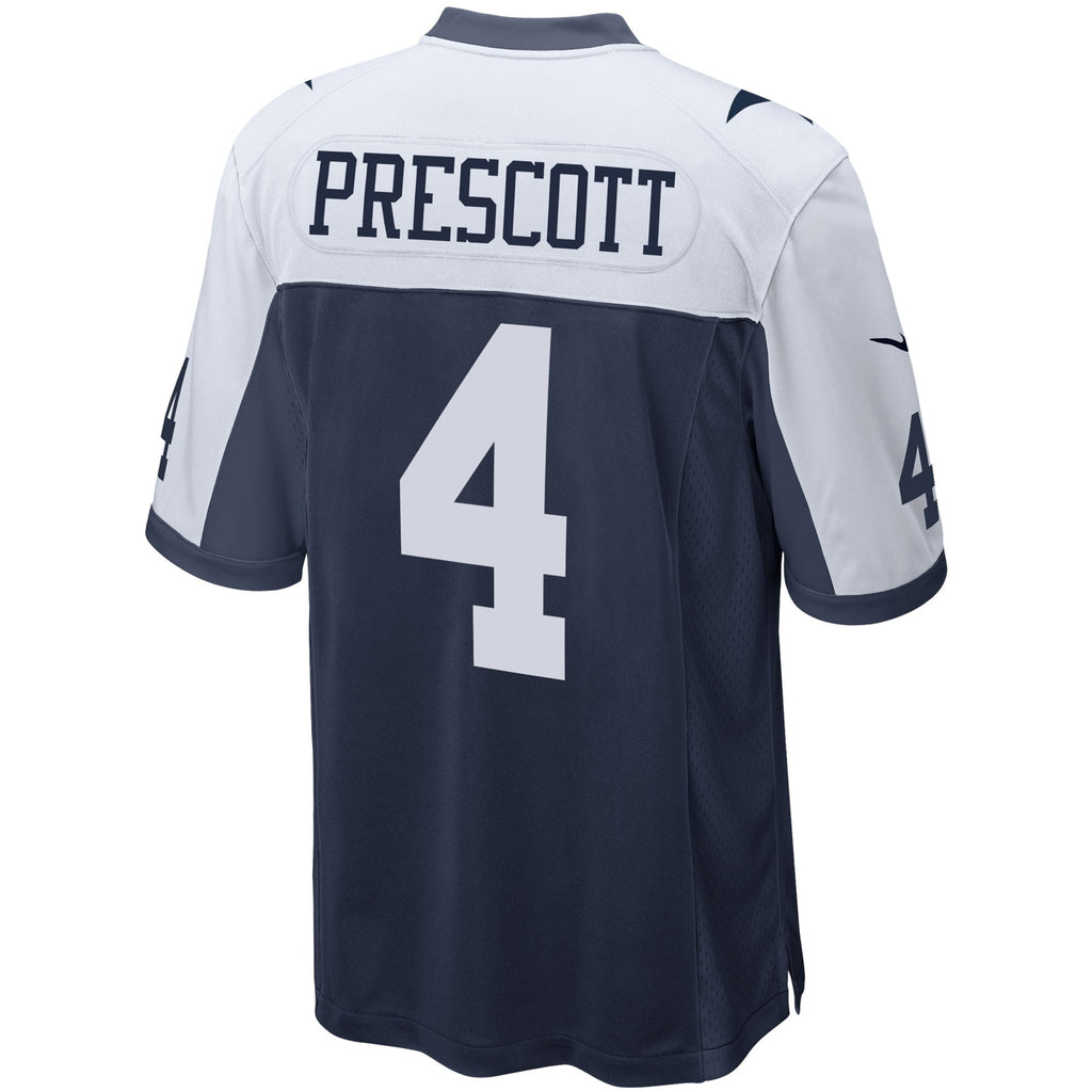 Dallas Cowboys Dak Prescott Nike Navy Alternate Game Team Jersey