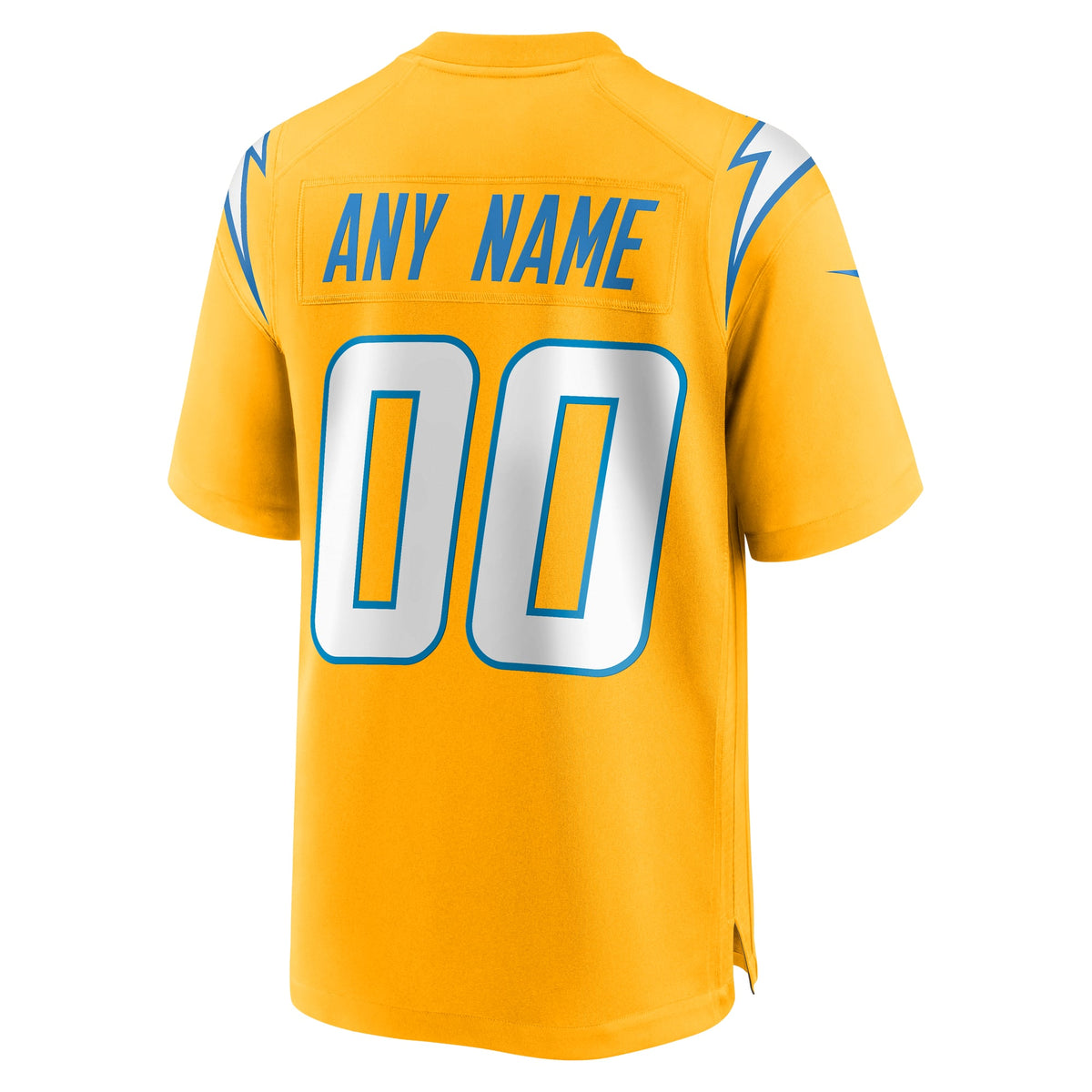 Los Angeles Chargers Nike Powder Blue Custom Game Jersey