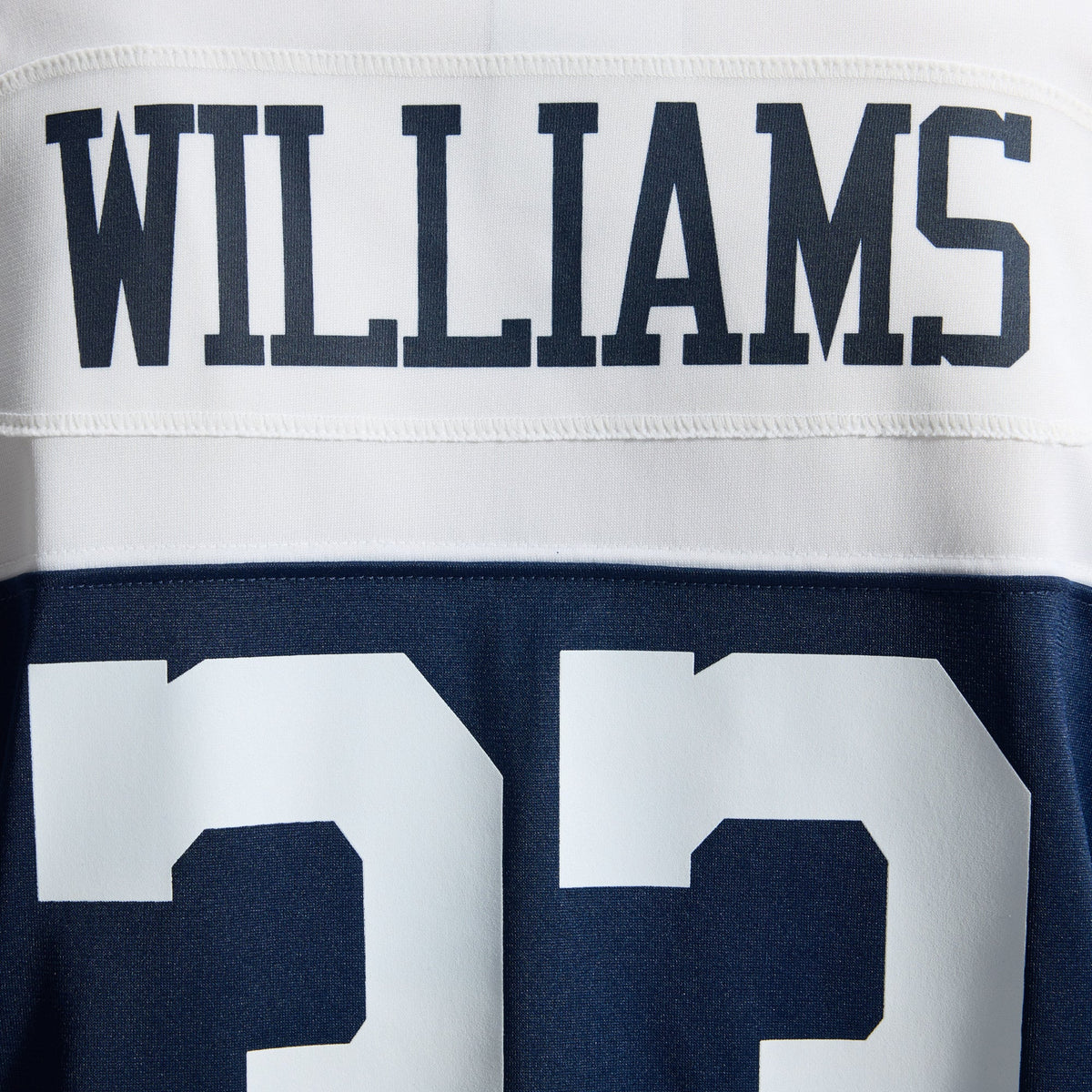 Dallas Cowboys Javonte Williams Nike White Game Jersey