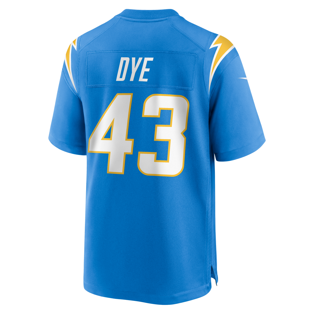 Los Angeles Chargers Troy Dye Nike Powder Blue Game Jersey