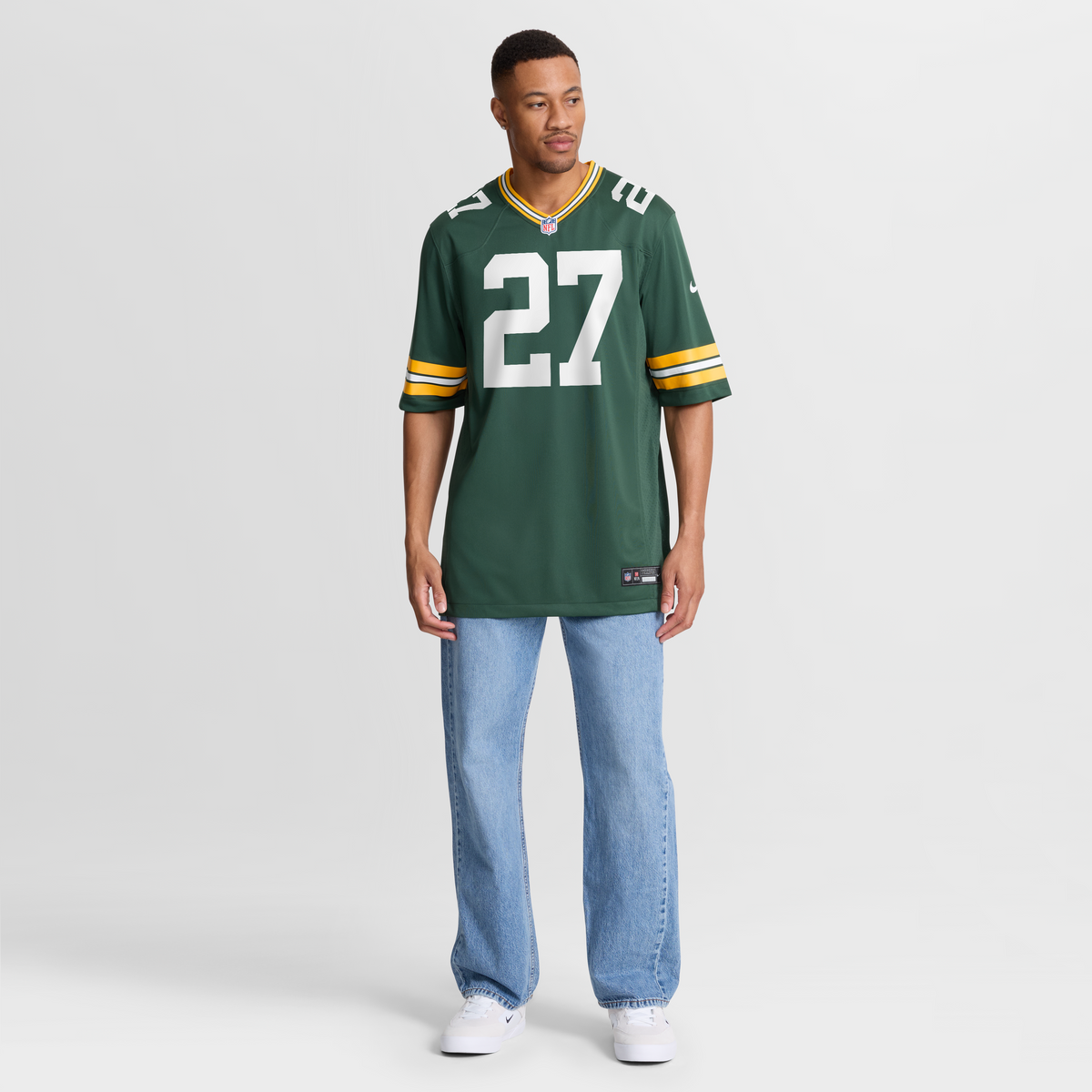 Green Bay Packers Kitan Oladapo Nike Green Game Jersey