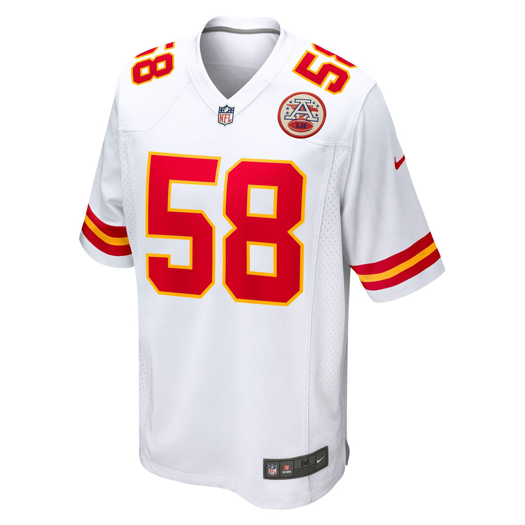 Kansas City Chiefs Derrick Thomas Nike Red Game Retired Player Jersey