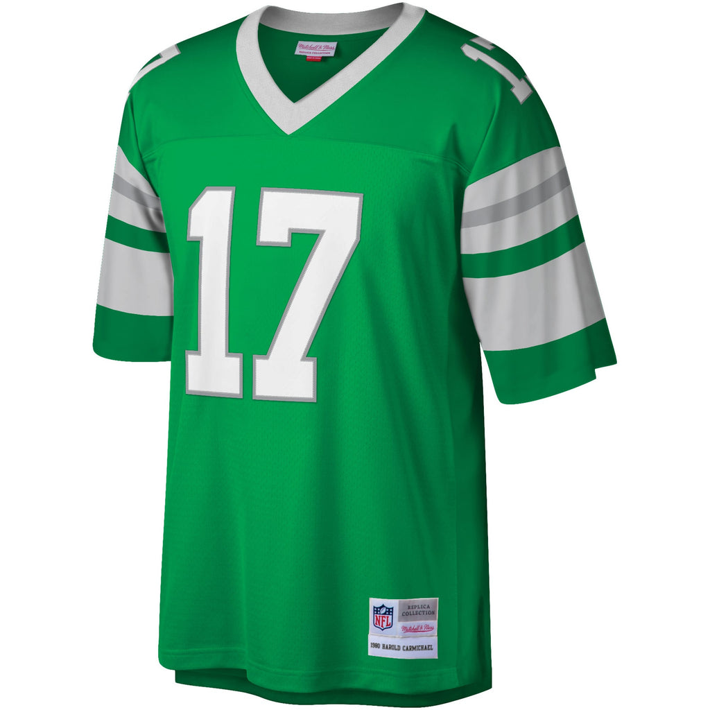 Philadelphia Eagles Harold Carmichael Mitchell & Ness Kelly Green Legacy Replica Jersey