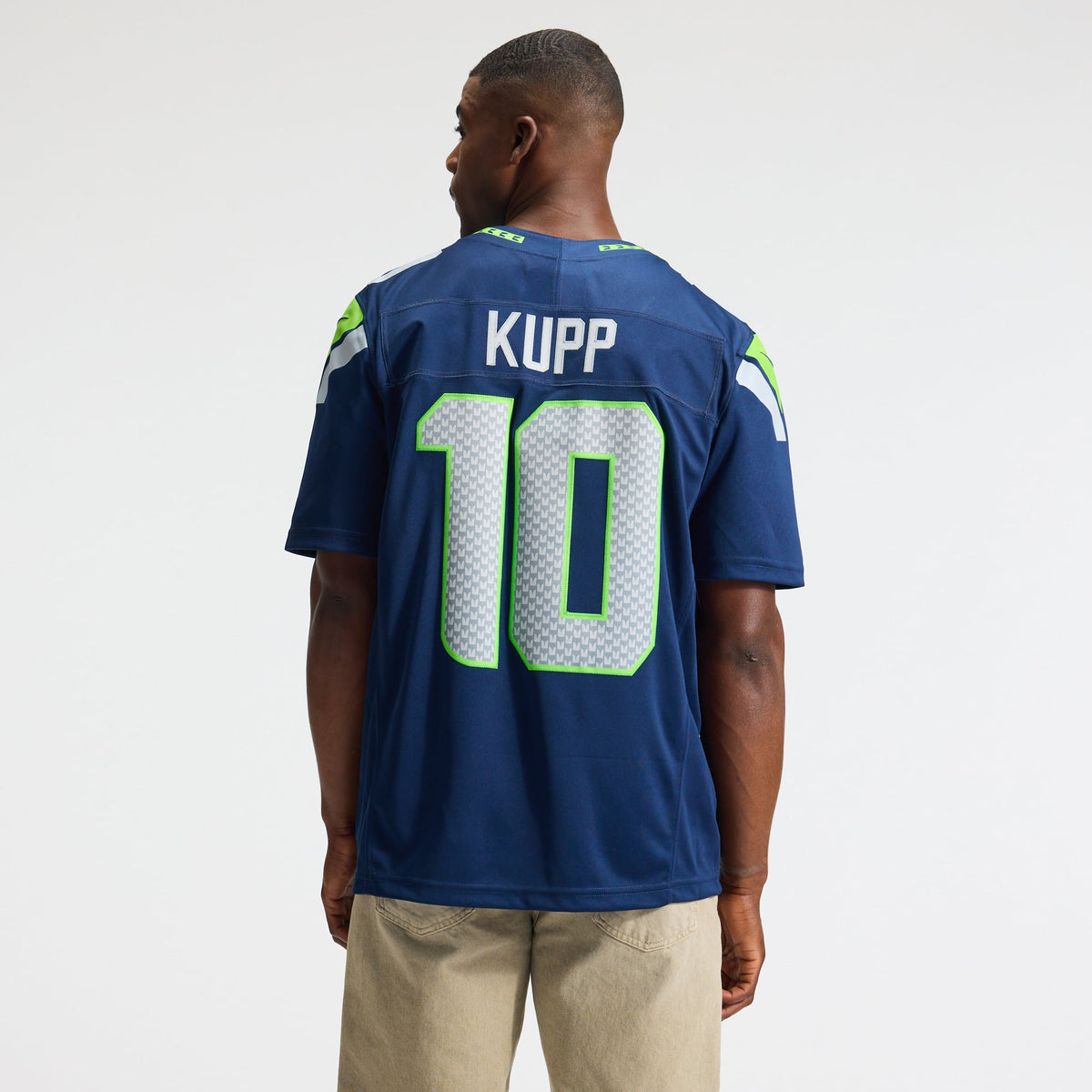 Seattle Seahawks Cooper Kupp Nike College Navy Team Vapor F.U.S.E. Stitched Limited Jersey