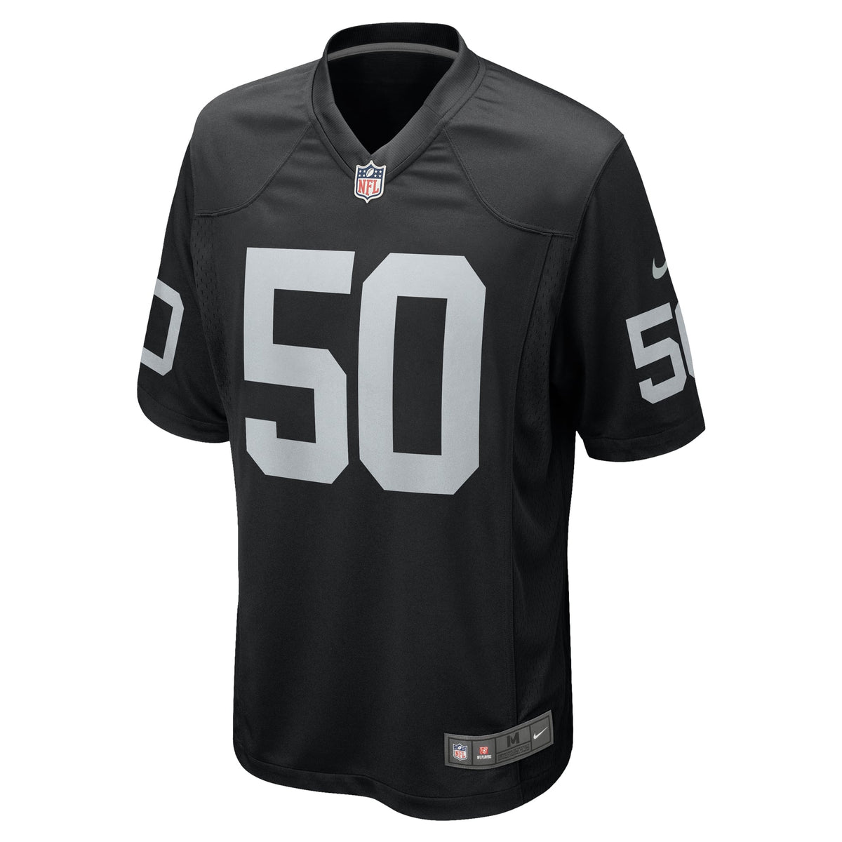 Las Vegas Raiders Jacob Bobenmoyer Nike Black Game Player Jersey
