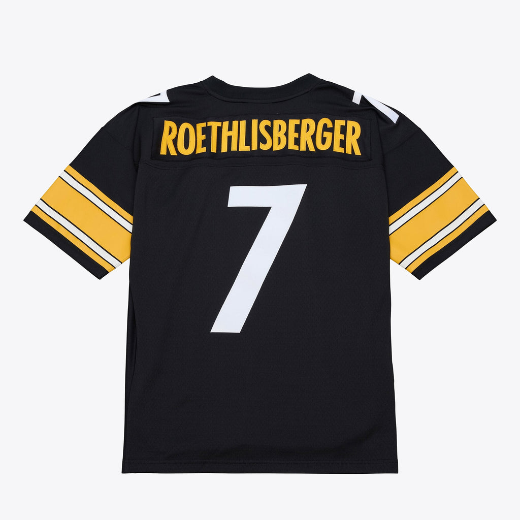 Pittsburgh Steelers Ben Roethlisberger Mitchell & Ness Black 2004 Big & Tall Legacy Retired Player Jersey