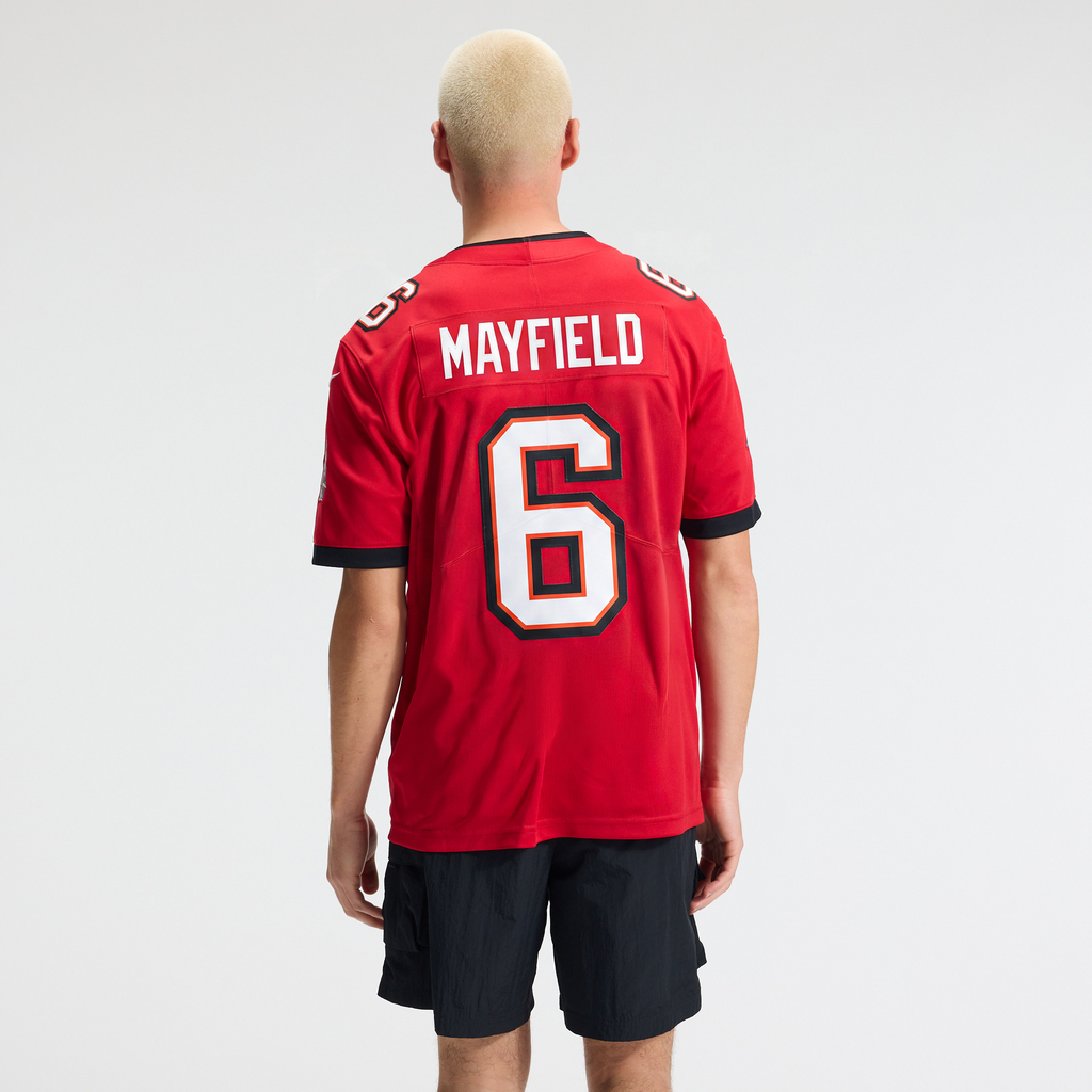 Tampa Bay Buccaneers Baker Mayfield Nike Red Vapor Untouchable Limited Jersey
