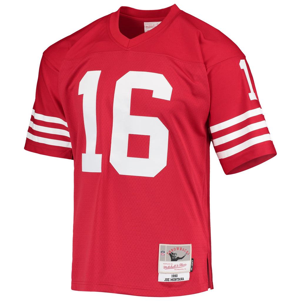 San Francisco 49ers Joe Montana Mitchell & Ness White 1990 Legacy Replica Jersey