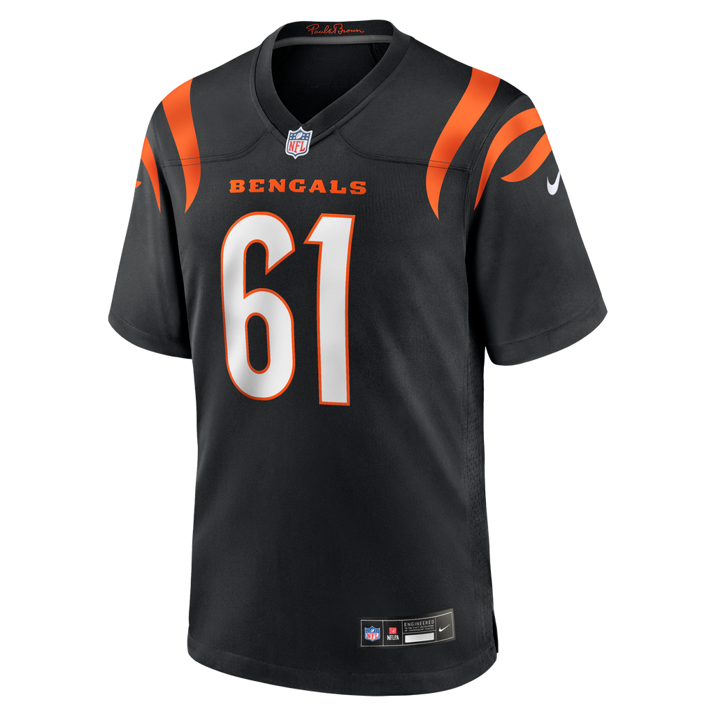 Cincinnati Bengals Cody Ford Nike Black Game Jersey