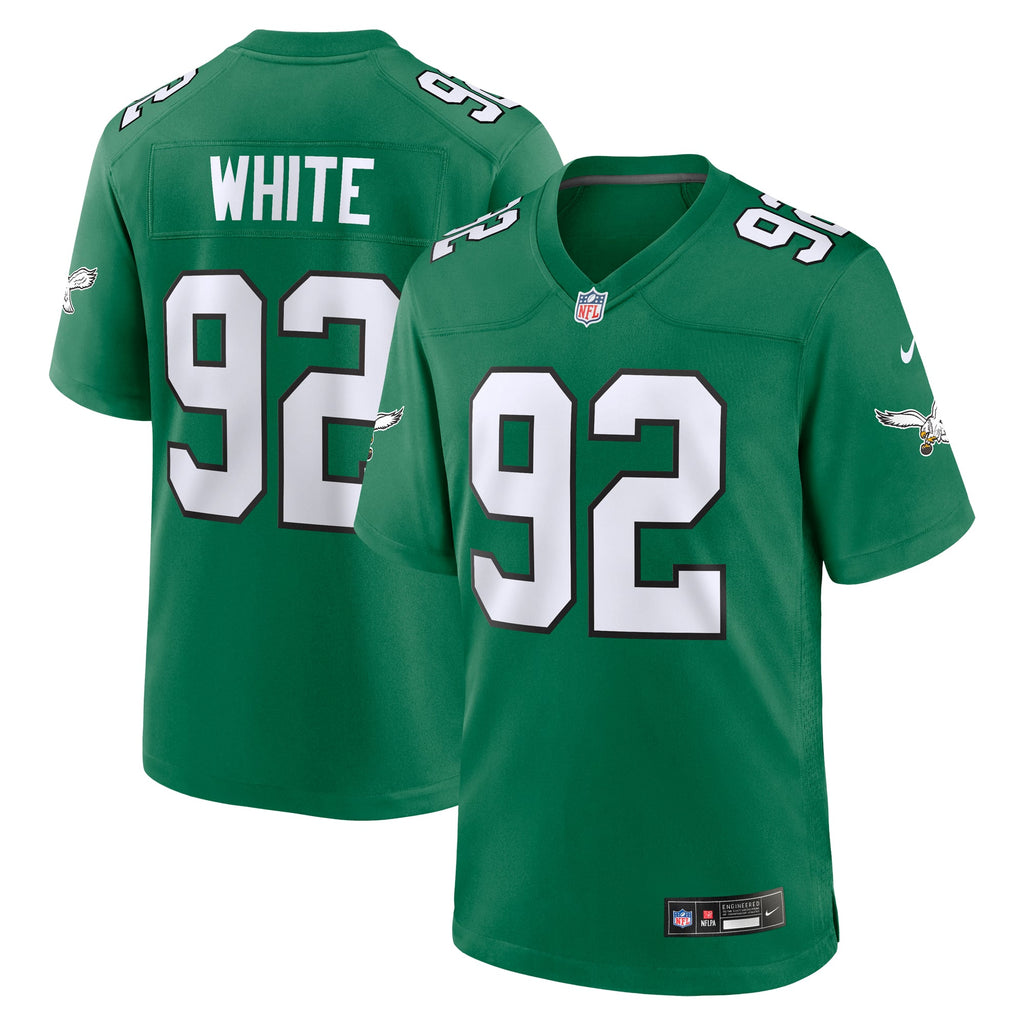 Philadelphia Eagles Reggie White Nike Kelly Green Retired Player Alternate Game Jersey