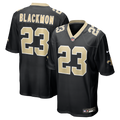 New Orleans Saints Julian Blackmon Nike Black Team Game Jersey