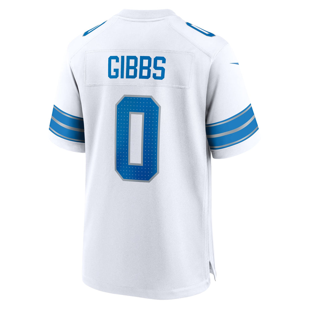 Detroit Lions Jahmyr Gibbs Nike Blue Game Player Jersey