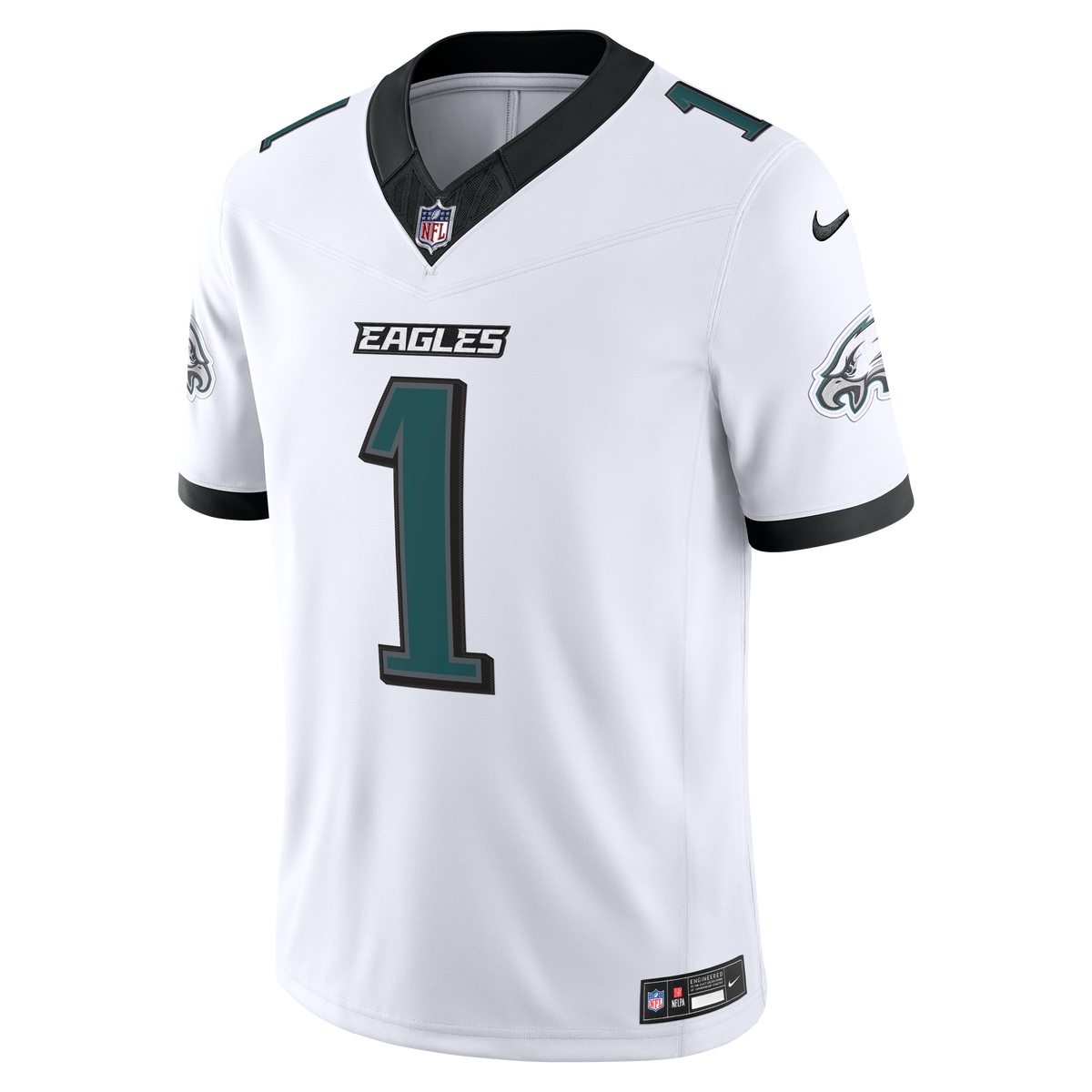 Philadelphia Eagles Jalen Hurts Nike Midnight Green Team Vapor F.U.S.E. Stitched Limited Jersey
