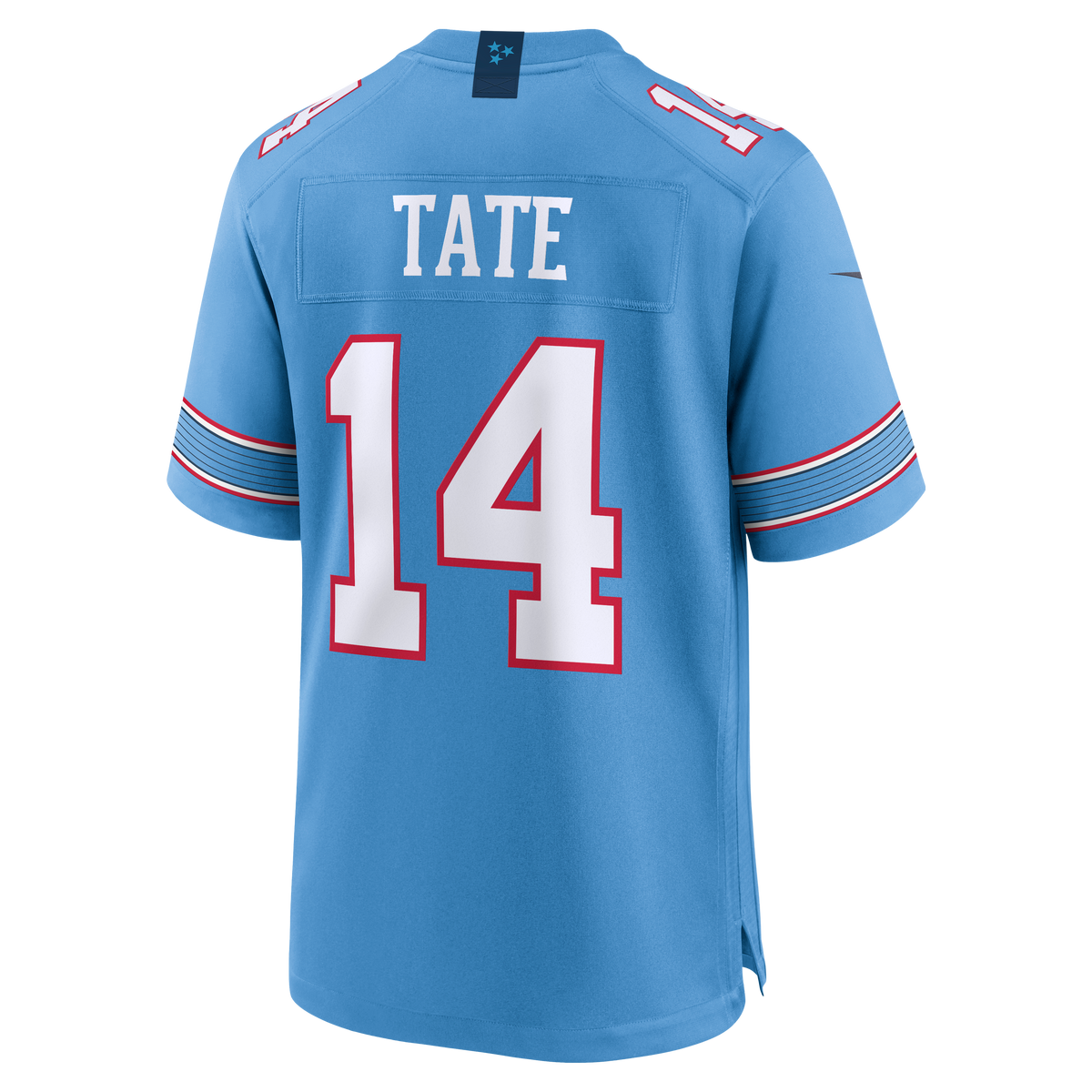 Tennessee Titans Carnell Tate Nike Light Blue Team Game Jersey