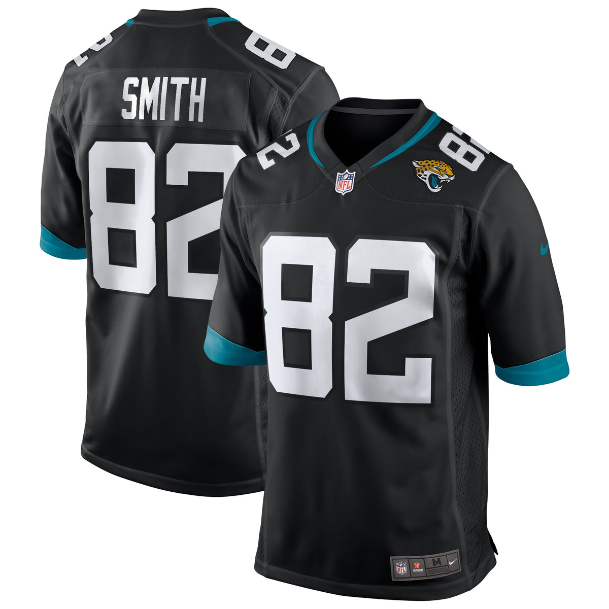 Jacksonville Jaguars Jimmy Smith Nike Black Retired Player Alternate Game Jersey