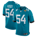 Jacksonville Jaguars Jack Kiser Nike Teal Team Game Jersey