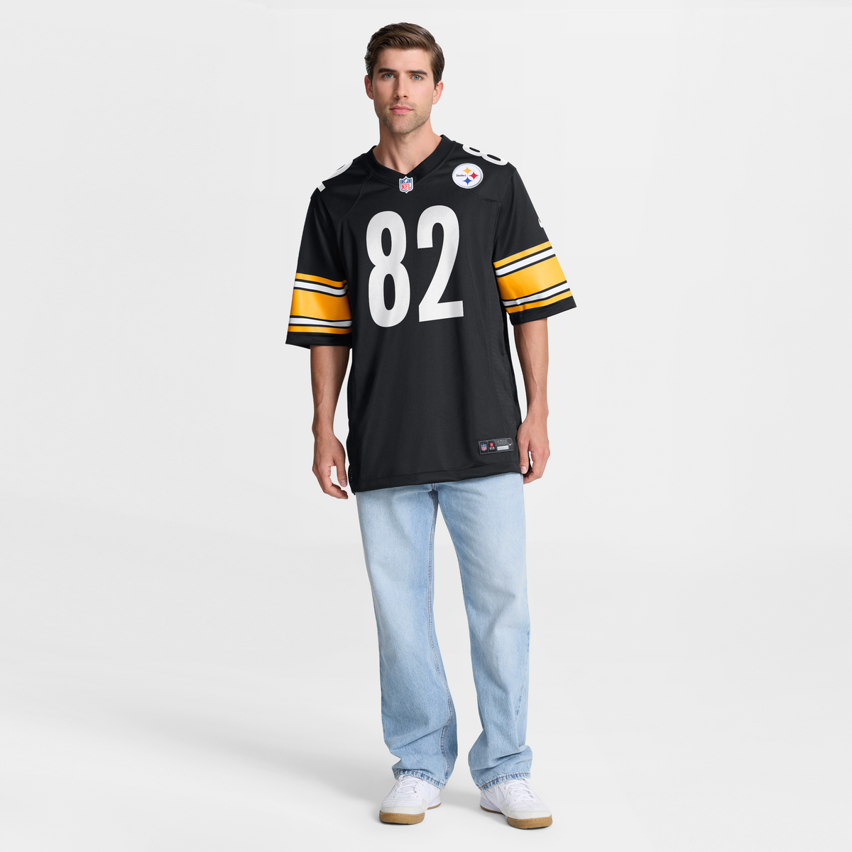 Pittsburgh Steelers John Stallworth Nike Black Retired Player Jersey