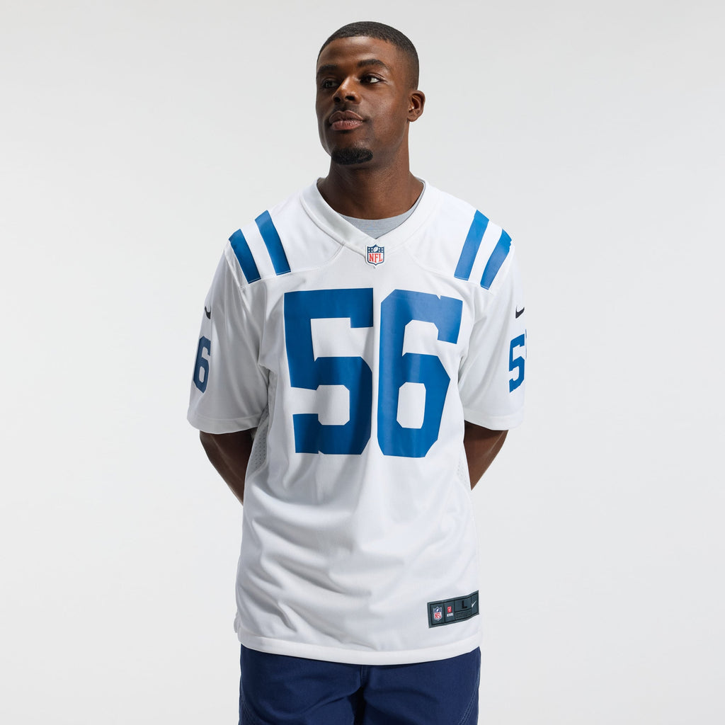 Indianapolis Colts Quenton Nelson Nike White Game Player Jersey