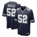 Dallas Cowboys Tyler Booker Nike Navy Team Game Jersey