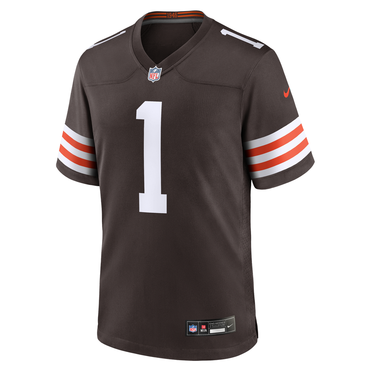 Cleveland Browns KC Concepcion Jr. Nike Brown Team Game Jersey