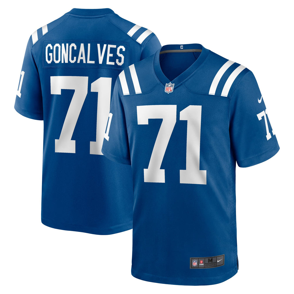 Indianapolis Colts Matt Goncalves Nike Royal Game Jersey
