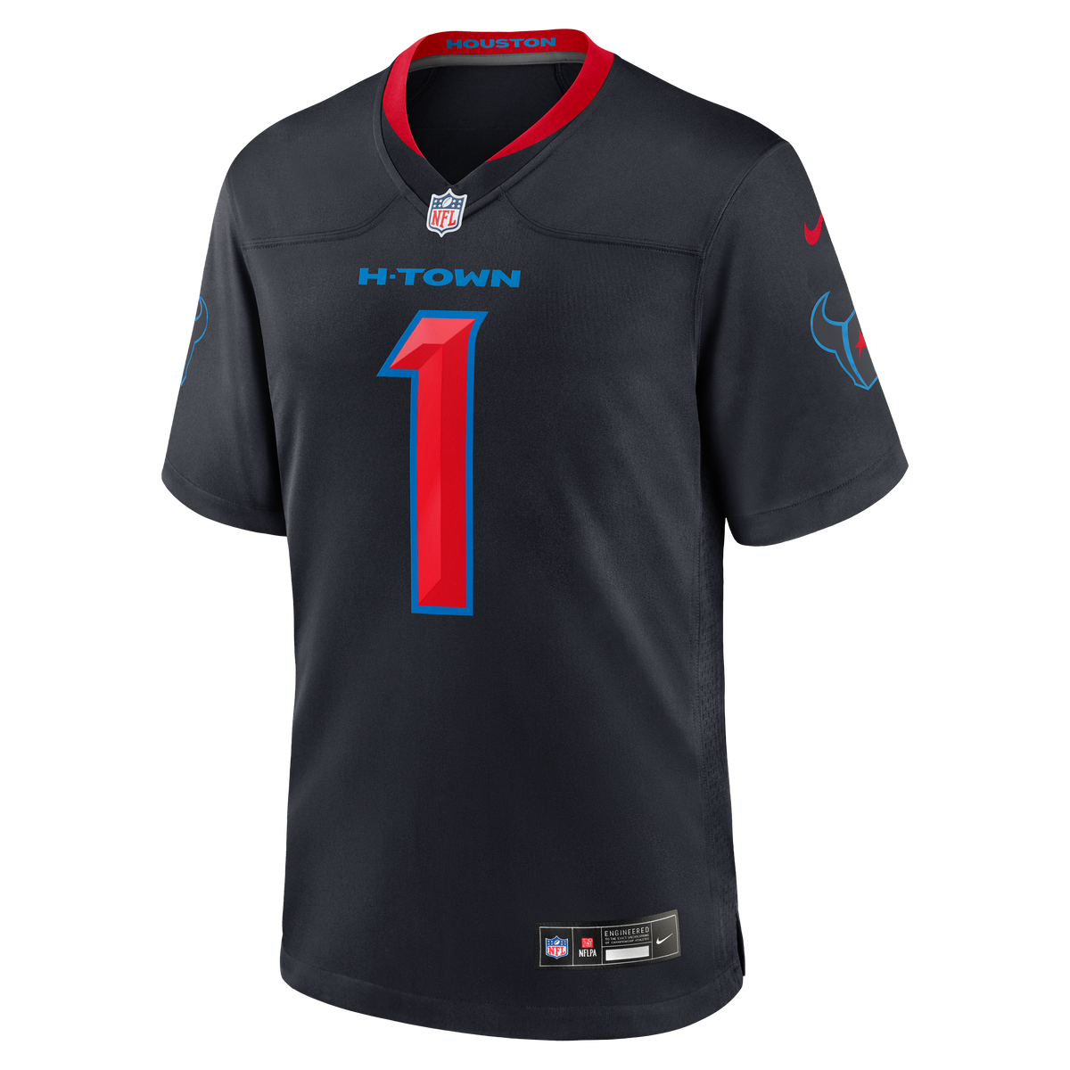 Houston Texans Tank Dell Nike Navy Alternate Game Jersey