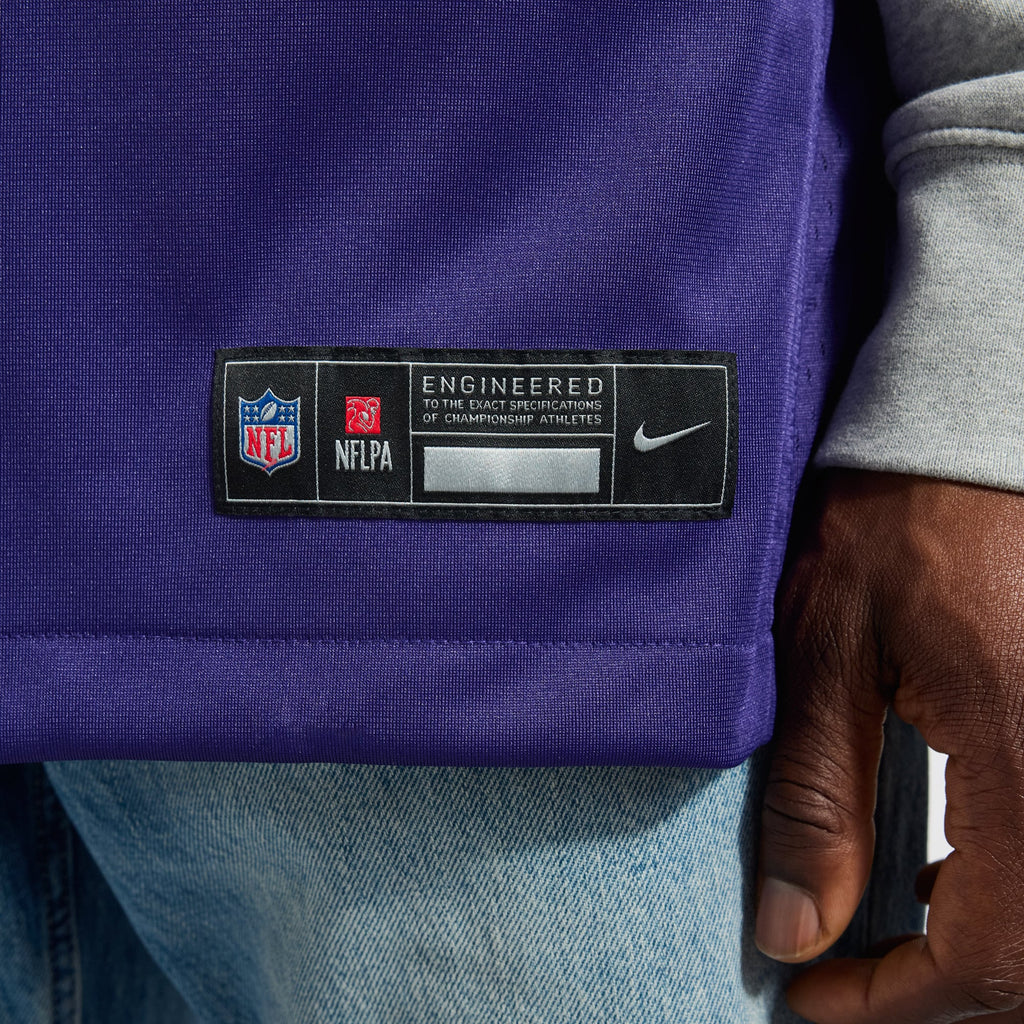 Baltimore Ravens Kyle Hamilton Nike Black Alternate Game Jersey