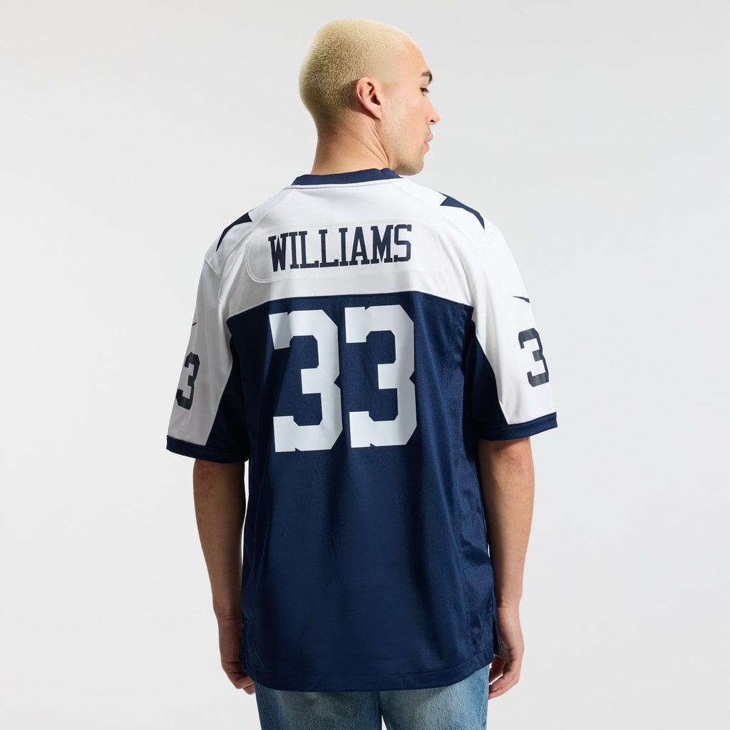 Dallas Cowboys Javonte Williams Nike Navy Alternate Game Jersey