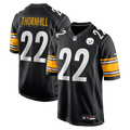 Pittsburgh Steelers Juan Thornhill Nike Black Team Game Jersey