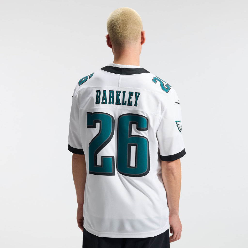 Philadelphia Eagles Saquon Barkley Nike Kelly Green Alternate Vapor F.U.S.E. Stitched Limited Jersey