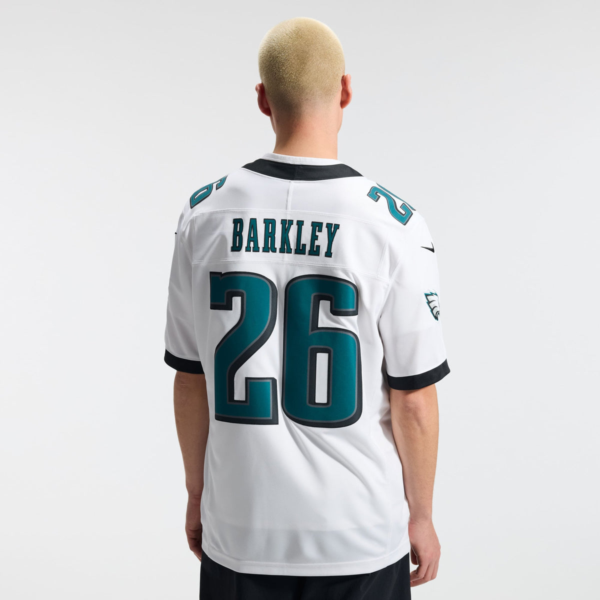Philadelphia Eagles Saquon Barkley Nike Black Alternate Vapor F.U.S.E. Stitched Limited Jersey