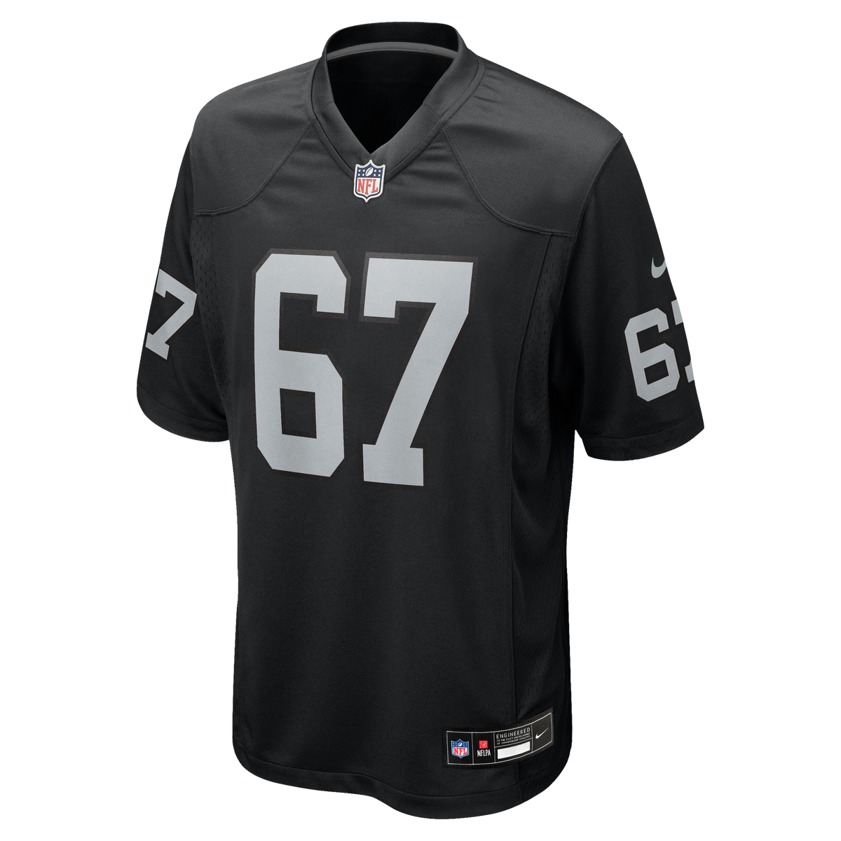 Las Vegas Raiders Will Putnam Nike Black Team Game Jersey