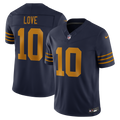 Green Bay Packers Jordan Love Nike Navy Alternate Vapor F.U.S.E. Stitched Limited Jersey