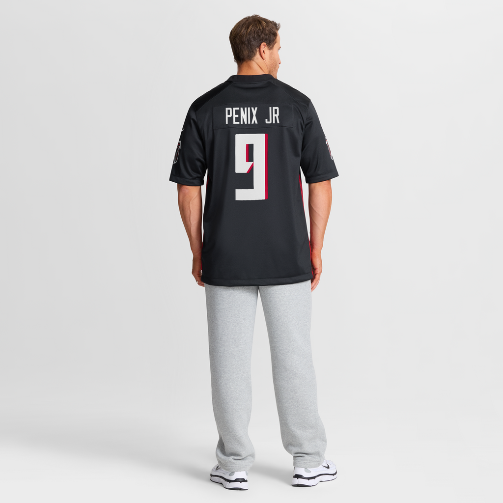 Atlanta Falcons Michael Penix Jr. Nike Black Player Game Jersey