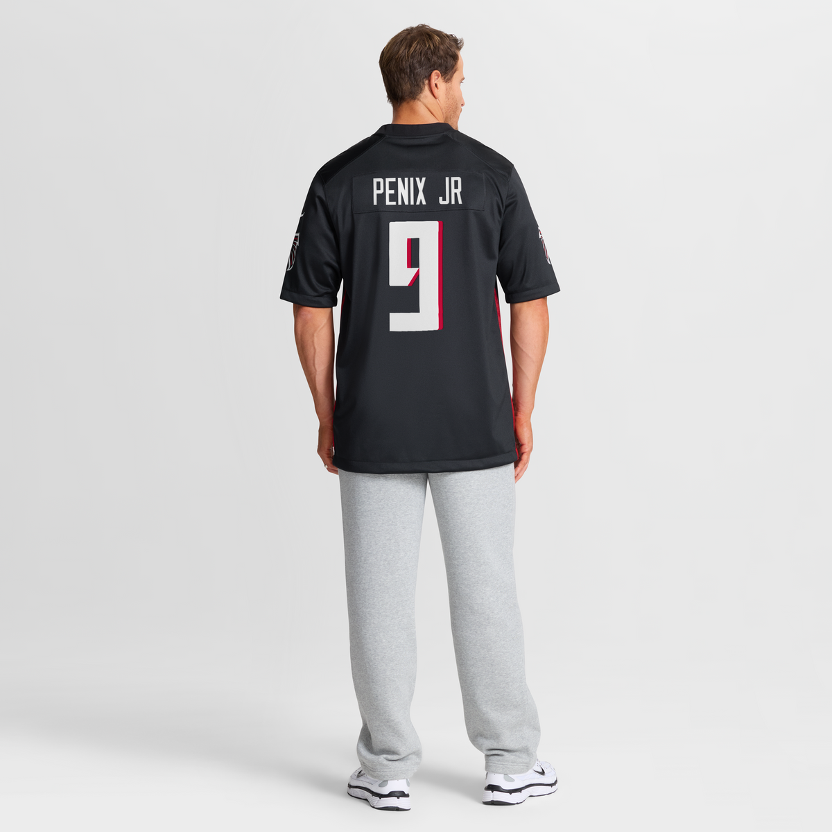 Atlanta Falcons Michael Penix Jr. Nike Black Player Game Jersey