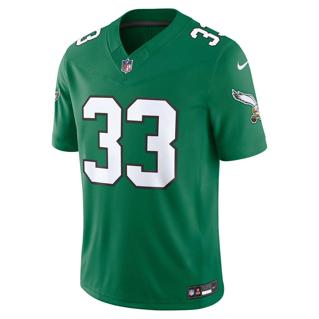 Philadelphia Eagles Cooper DeJean Nike Midnight Green Team Vapor F.U.S.E. Stitched Limited Jersey
