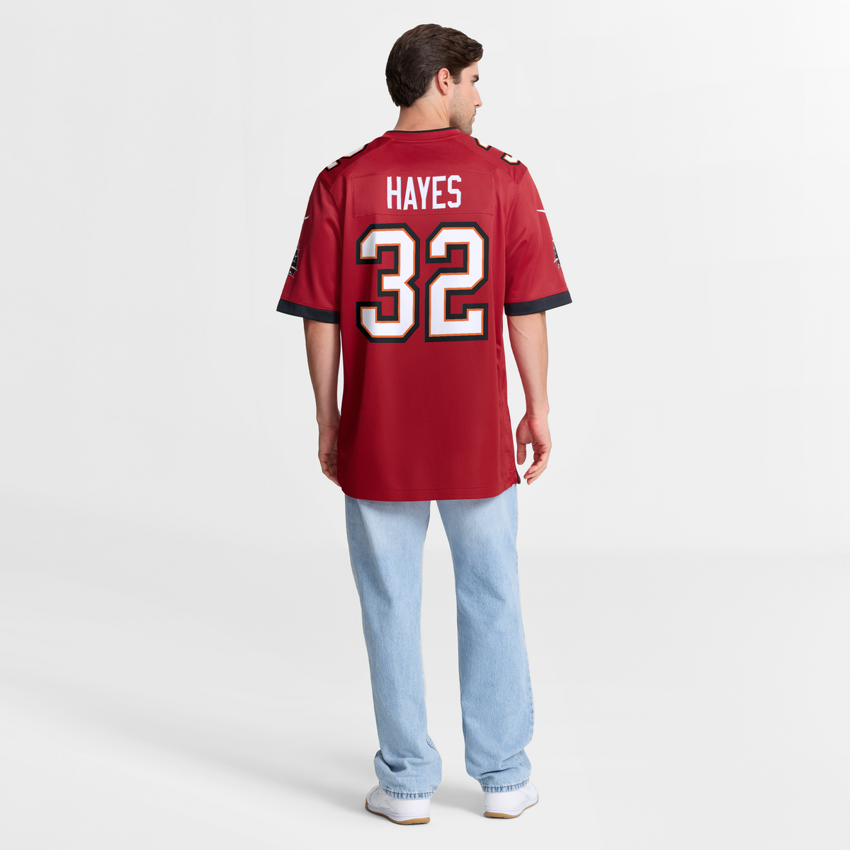 Tampa Bay Buccaneers Josh Hayes Nike Red Game Jersey