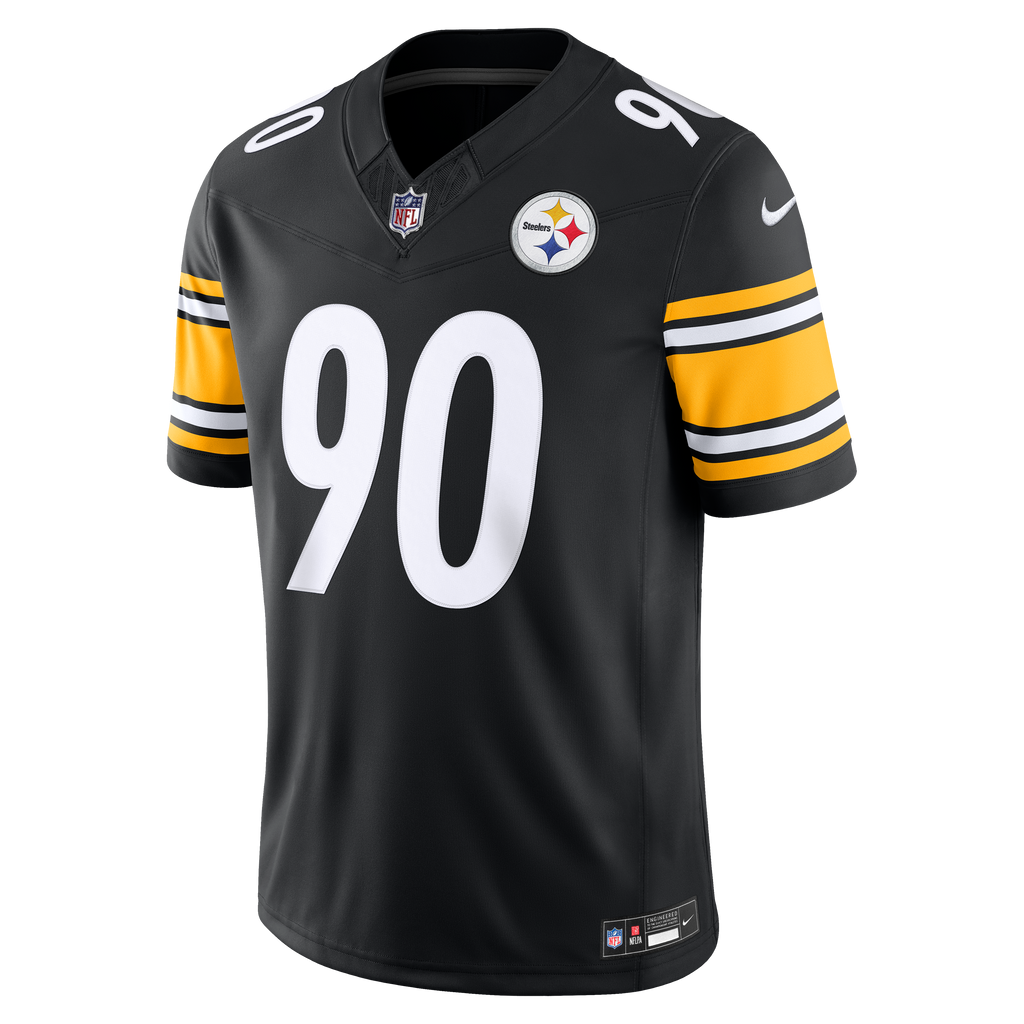 Pittsburgh Steelers T.J. Watt Nike Gold Alternate Vapor F.U.S.E. Stitched Limited Jersey
