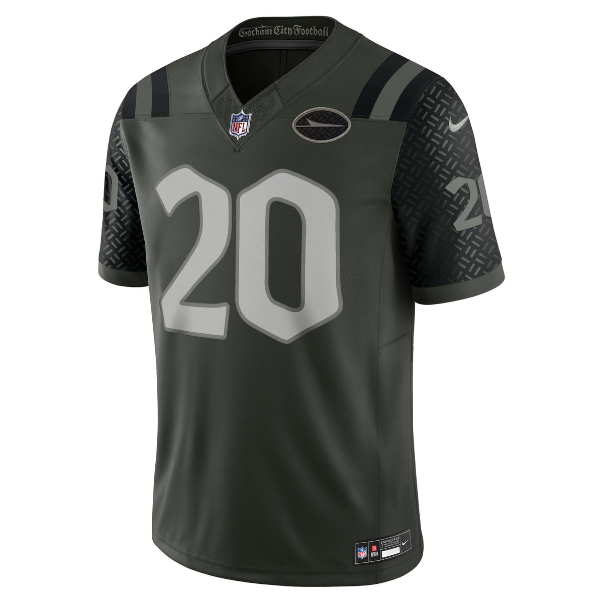 New York Jets Breece Hall Nike Green Rivalries Collection Stitched Limited Jersey