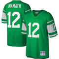 New York Jets Joe Namath Mitchell & Ness Kelly Green Legacy Replica Jersey