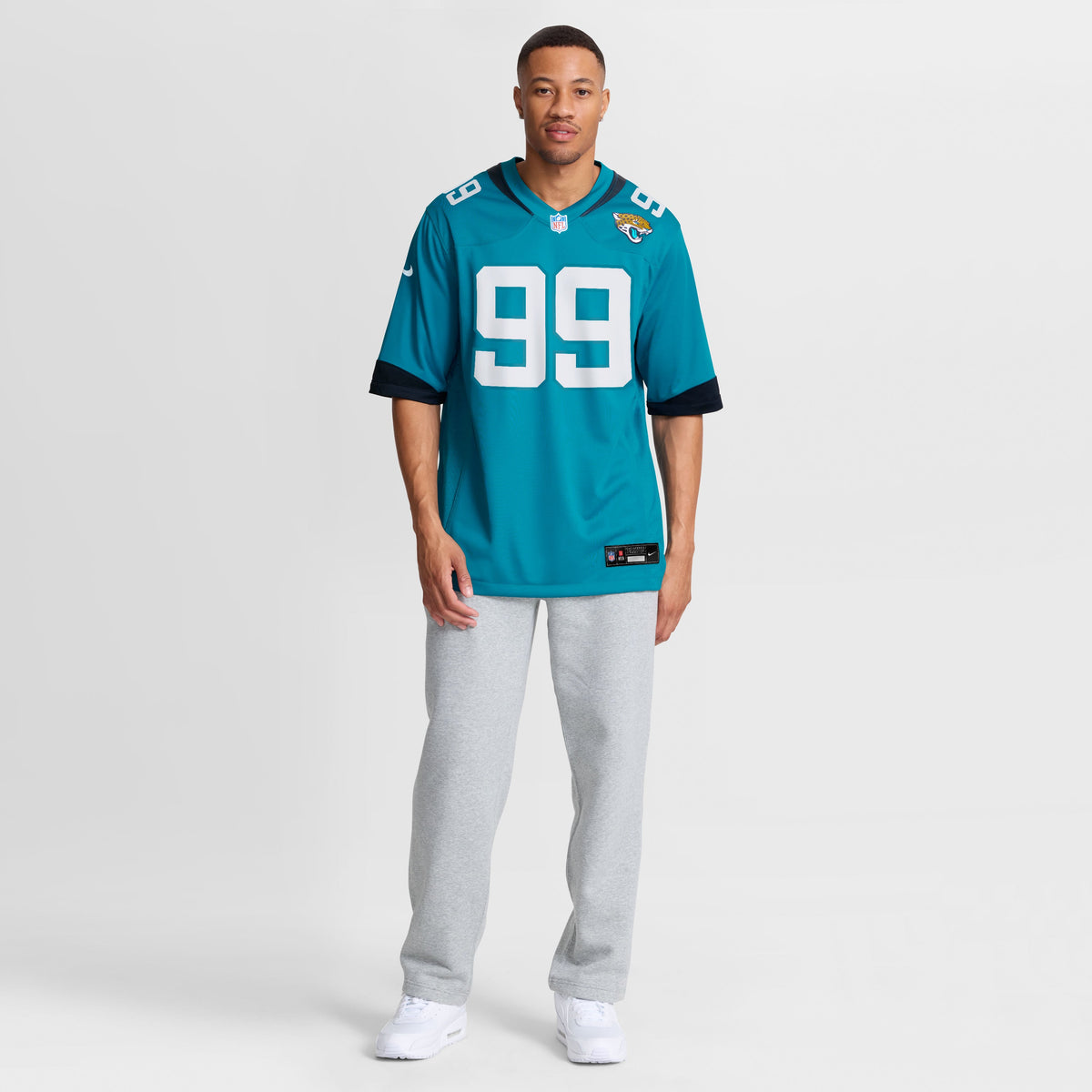 Jacksonville Jaguars Ruke Orhorhoro Nike Teal Team Game Jersey