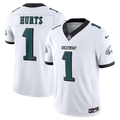 Philadelphia Eagles Jalen Hurts Nike White Vapor F.U.S.E. Stitched Limited Jersey